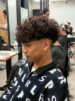 リッチブランドアンドコー(Rich Brand&Co)&nbsp;スパイキーショート　フェード　スペインカール　ルーズパーマ