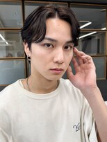 ソアメンズ 渋谷(soar men's)&nbsp;20代30代◎ビジネスOK！ニュアンスパーマ×センターパート