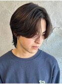 群馬高崎/刈り上げセンターパート/波巻きツイストスパイラル