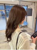 千葉駅/ミルクティーブロンド/ダークブルー/デジタルパーマ