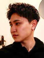 ディスデイバイネルケ 立川(Thisday by nelke)&nbsp;直毛卒業。スパイキーショート×パーマで創る、極上の無造作感