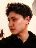 直毛卒業。スパイキーショート×パーマで創る、極上の無造作感
