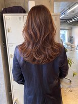 エインアンリー 明治神宮前(AIN.ANLY.)&nbsp;ミディアム、ミディアムパーマゆるめ、ニュアンスパーマ