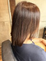 セッション(SESSION)&nbsp;艶感たっぷりのナチュラルブラウンボブ