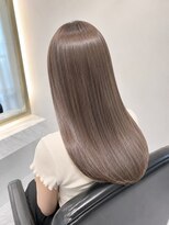 レオネ 梅田 中津店(Leone) 梅田/中津 髪質改善 透明感ベージュロング
