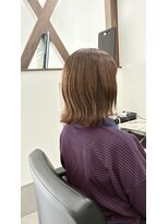 ヘアブリス アナザーワールド(hair bliss ANOTHER WORLD) 夏色ミディアムボブ