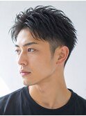 30代40代50代メンズ好印象ツーブロックショート