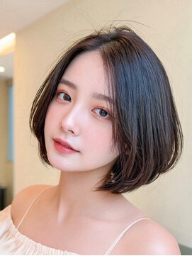 レリーアト 西宮北口(Rely ATO) 大人可愛い切りっぱなしボブ【西宮北口/ボブ】
