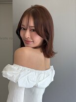 シア(sia)&nbsp;抜け感レイヤーボブ韓国ボブ韓国風ボブタッセルボブ心斎橋大阪