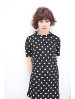 ヘアー アイス ルーチェ(HAIR ICI LUCE)&nbsp;ピンクベージュ × ショート × ボブ