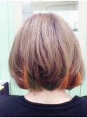 インナーカラー・ボブ♪