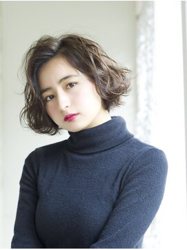 ロンド ルージュ 銀座店(Lond rouge) 【Rouge】佐藤詩穂 かきあげても可愛いゆるふあボブ