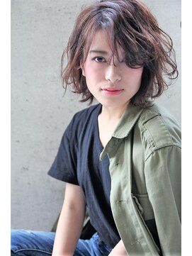 ヘアーアンドメイク シーク 吉祥寺(HAIR&MAKE SeeK) 大人ショートボブ×カジュアル