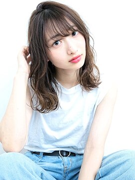 ヘアメイク フレンシア(hair make flencia) ふんわりセミディ