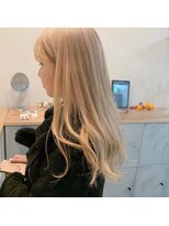 クラン(clan)&nbsp;clan フェザーロングひし形クラシカルブルージュヘア