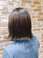 ボスコ 下北沢店(bosco)&nbsp;外ハネ切りっぱなしボブ(shimono)