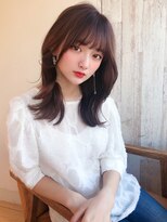 みきなヨシンモリヌナモリ小顔人気前髪シースルー顔まわり髪型