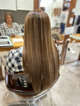 ヤソ(yaso) ハイライト　ベージュベース