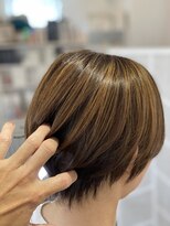 ツムグ 代官山店(TUMUGU) 大人可愛いニュアンスカラー/白髪ぼかし脱白髪染めハイライト