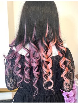 コレクトバイイヴァン 八戸ノ里店(colext by IVAn) ツートンカラーをエクステで★