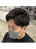 《TOMIKURA リアルサロンワーク》メンズアップバングスタイル