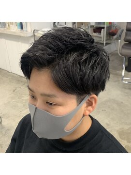 ステップバイステップ(STEP BY STEP) 《TOMIKURA リアルサロンワーク》メンズアップバングスタイル