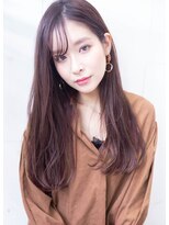 ルーヴル 西宮北口(Louvre)&nbsp;【透明感☆シースルー前髪】ヘーゼルベージュニュアンスカラー