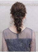 絶対カワイイRIKAアレンジ/三つ編み/編み下ろし/着物ヘアOK
