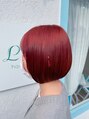 ヘアーリビングリコ 新潟笹口店(hair living Liko) mini bobとの相性抜群☆cassis red☆ケアブリーチおすすめです◎