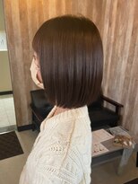 アルム(hair salon Alum) 秋冬のツヤ感ブラウン　新トリートメントで質感コントロール☆