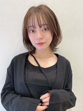 トルネード(TORNADO) 韓国風ボブ レイヤーボブ フェイスレイヤー 外ハネパーマ t512