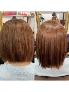 リッコ 横浜(ricco) #酸性ストレート#縮毛矯正#髪質改善#酸性縮毛矯正