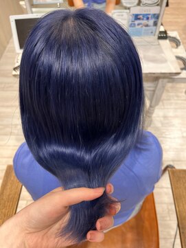 レイラバイアフロート 吉祥寺(Lila by afloat) 髪質改善カラー/ブルー/ブルーパープル