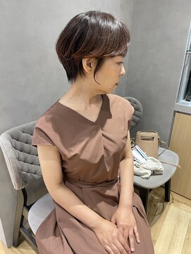 ジルバイジアン(JILL by GIEN) ふわっとショート 耳かけショート @sarina