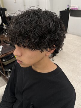 ノイズ キョウト(NOISM Kyoto) カーリーパーマ