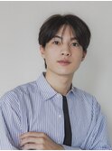 韓流ヘア コンマバング カルマバング シースルーマッシュ