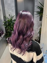 ワンズミラー 立川(ONE'S MIRROR)&nbsp;黒髪/前髪パーマ/グレーベージュ/レイヤーロング/インナーカラー