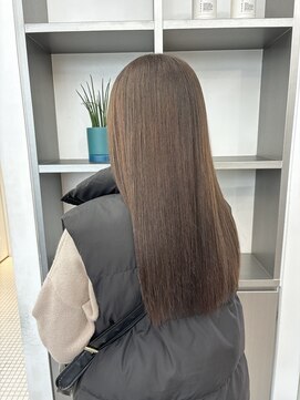 ゲーム 原宿店(GAME) ☆ブリーチなしダブルカラー オリーブ グレージュ ☆