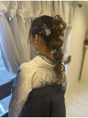 卒業式袴着付け&ヘアセット