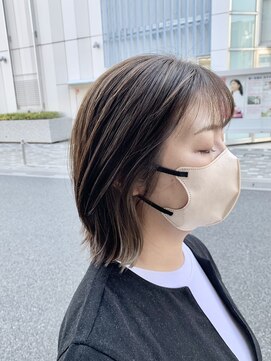オーガニック アトリエ 大宮(organic+atelier) 20代30代40代くびれヘア似合わせカット白髪ぼかしアースカラー