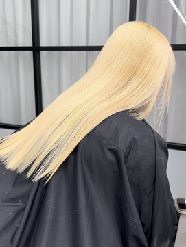 ヴァイス 新宿店(VAICE) ブロンドロングヘア