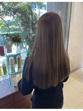 エルパティオ(EL PATIO) ブリーチ無しカラー／ベージュ／透明感カラー