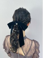 プルクラ ロッポンギ(Pulchra ROPPONGI)&nbsp;ゆるふわポニーテールアレンジヘア