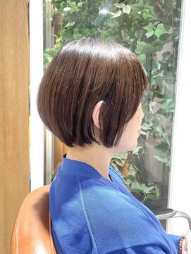 アルクバイネオリーブ 荻窪店(arc by neolive) 丸みショートボブ