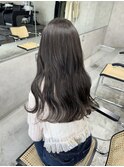アッシュベージュ*透明感カラー