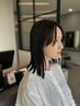 【平日限定【サラツヤ髪】リタッチスレートパーマ＋カット￥19,800→17,820