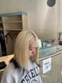 ドイ(DOI)&nbsp;抜きっぱなしブロンド、色落ちがないのでずっと染めたてです！