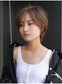 【GEEKS渋谷】ハンサムショート/秋冬カラー/30代40代/くびれヘア