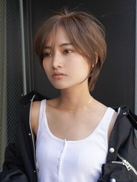 ギークス(GEEKS) 【GEEKS渋谷】ハンサムショート/秋冬カラー/30代40代/くびれヘア