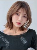 《NYLON.》イメチェンこなれミディ結べるボブルフ前髪小顔